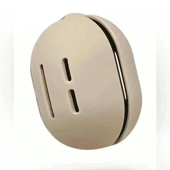 Makeup Sponge Holder Eco-Silicone Vented Blender Case Airy Hanging Gift Khaki - Picture 2 of 16